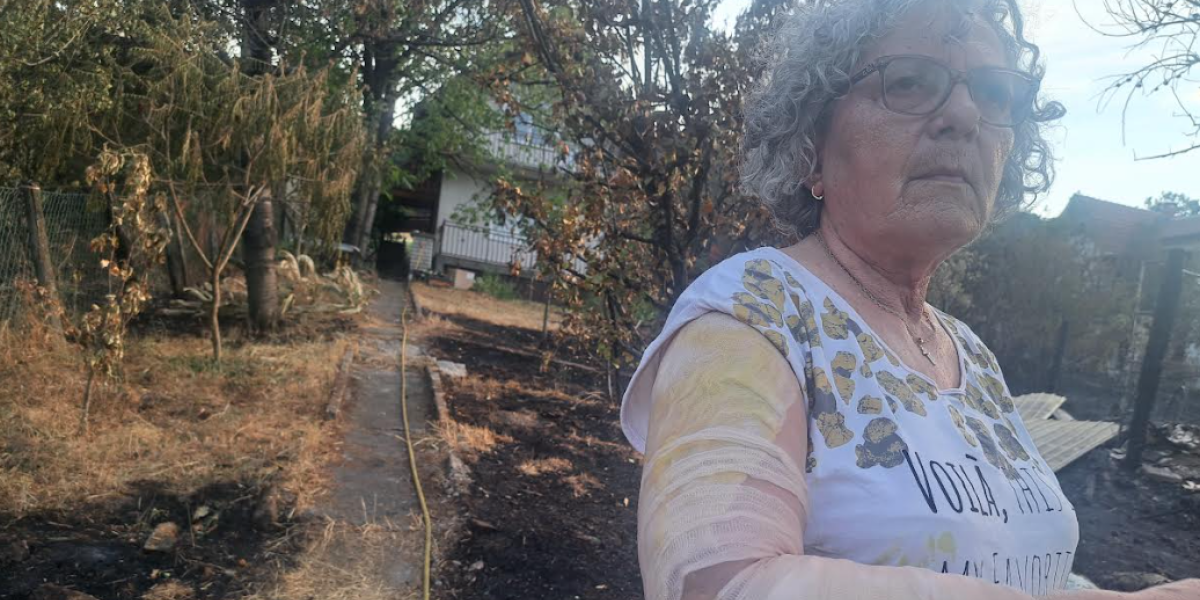 Mirjana umalo živa izgorela kod Bora: 'Nemam reči da zahvalim vatrogascima' (VIDEO)