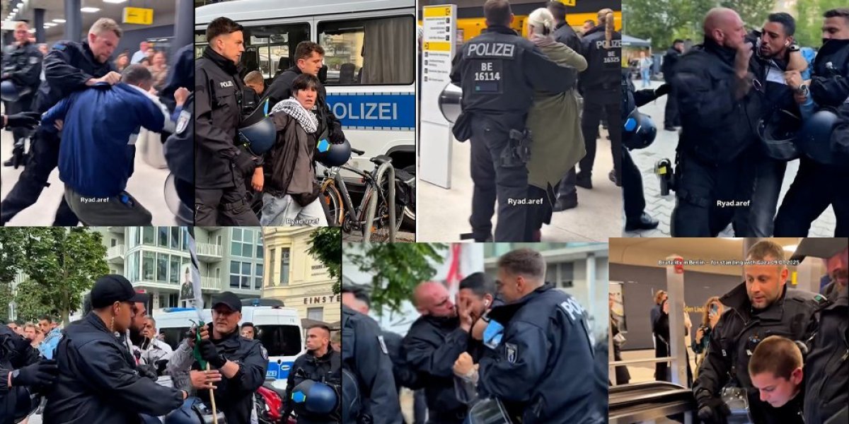 (VIDEO) Blokaderi razvaljeni bez milosti! Šokantan snimak iz Berlina širi se mrežama - ovako to radi policija u EU