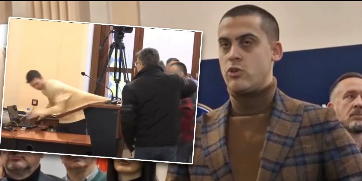 Laže, na Boga ne misli: Uhapšeni blokaderski advokat iz Užica napada policiju, a kad njegovi maltretiraju, ovako ih brani (VIDEO)
