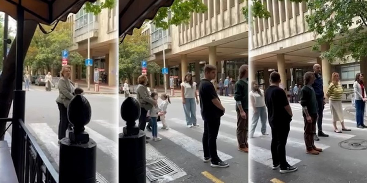 Strašnije ne može - blokaderi stavili decu pred automobile: Skandalozan snimak iz centra Beograda