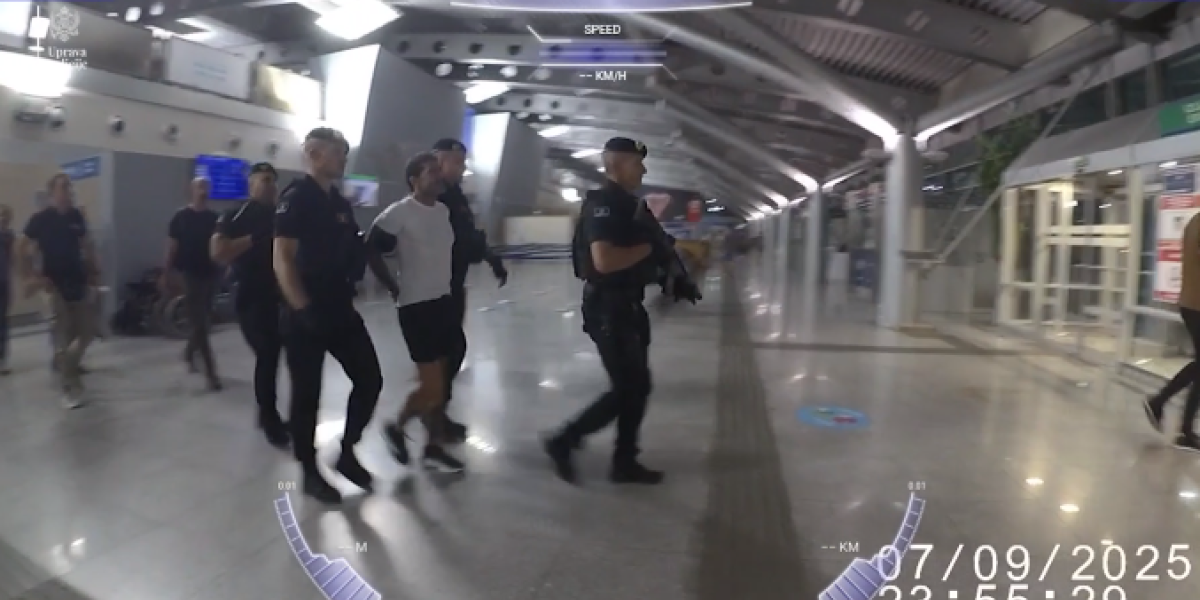Crna Gora pod opsadom, policija sa dugim cevima na aerodromu: Bugarska izručila poznatog kriminalca