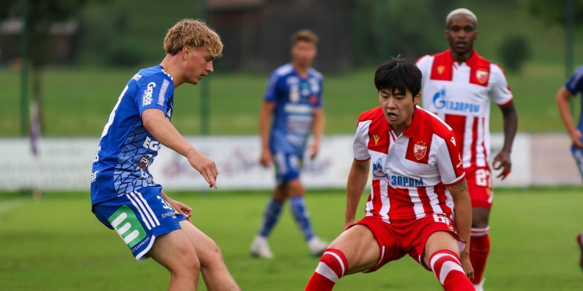 Het-trik Šerifa: Zvezda pokerom razbila Austrijance (VIDEO)