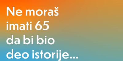 U prethodnih 65 godina ispisali smo neverovatnu istoriju. Sada dajemo priliku mladima da nam naprave skicu za još mnogo, mnogo godina uspeha.