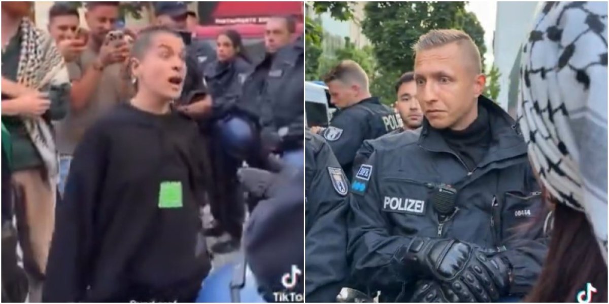 Urlala na nemačkog policajca, pogledajte šta je snašlo! (VIDEO)