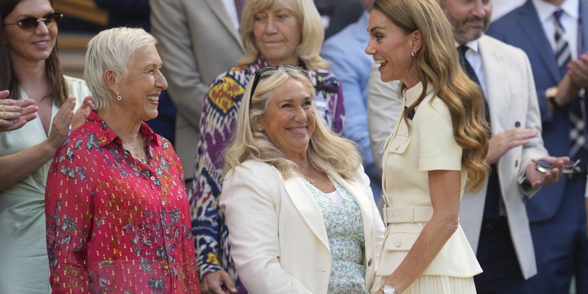 Kejt Midlton na Vimbldonu