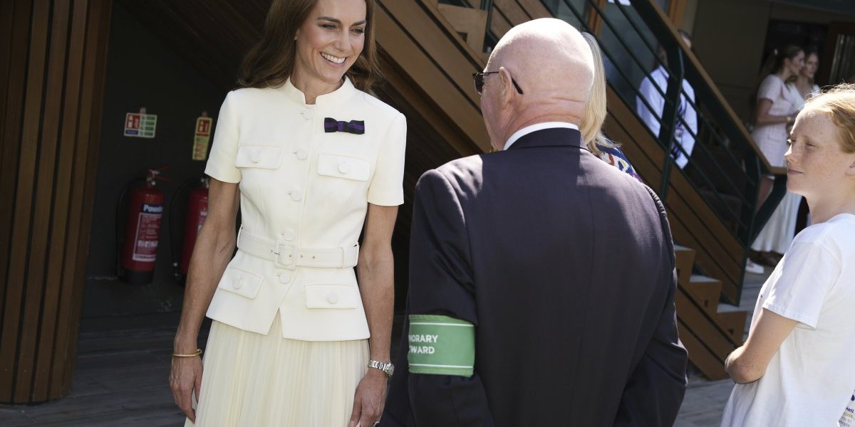 Kejt Midlton na Vimbldonu