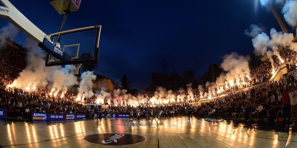 Goreće Tašmajdan - ponovo: Partizan organizuje spektakl na otvorenom