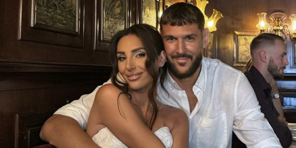 Plavšić stao na "ludi kamen": Zvezdin košarkaš oženio seksi influenserku (FOTO/VIDEO)