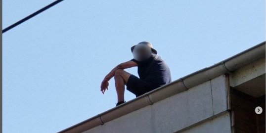 Drama u Novom Sadu: Muškarac pretio da će da skoči