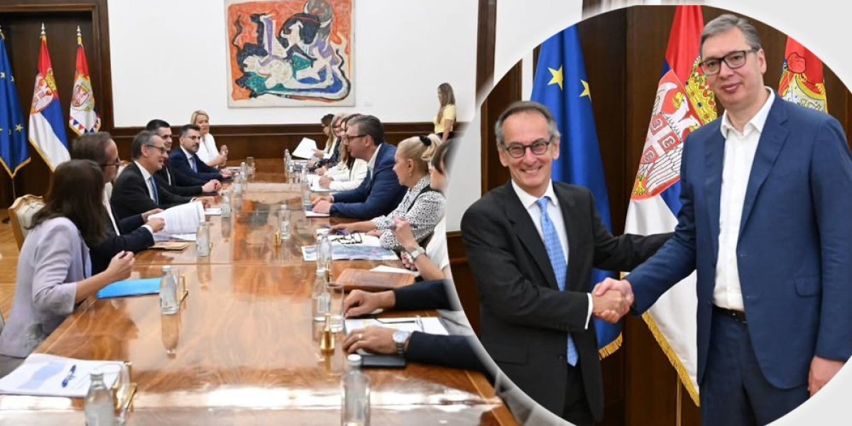Potpredsednik Evropske banke došao kod Vučića: Važni razgovori o projektima koji doprinose razvoju Srbije (FOTO)