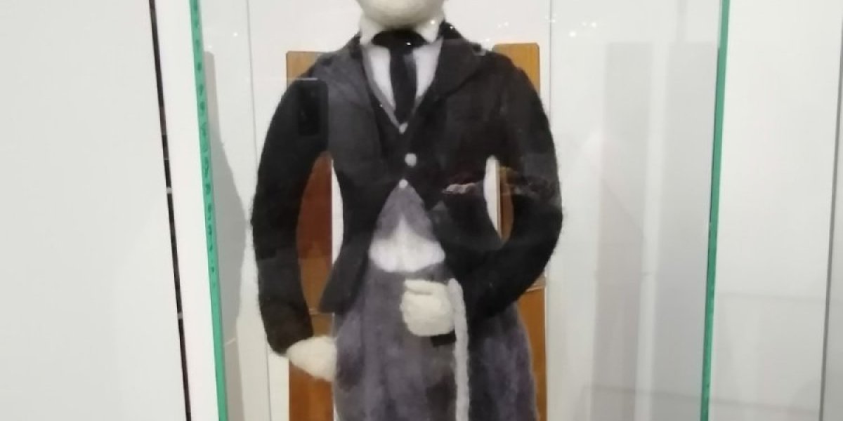 Figura Čarlija Čaplina teška je oko dva kilograma