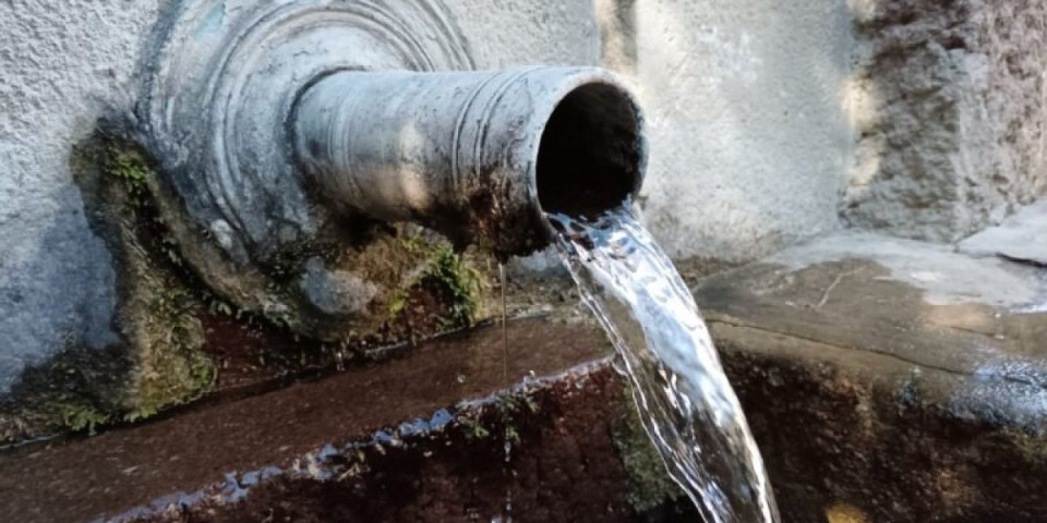 Samo na ovim česmama je ispravna voda za piće