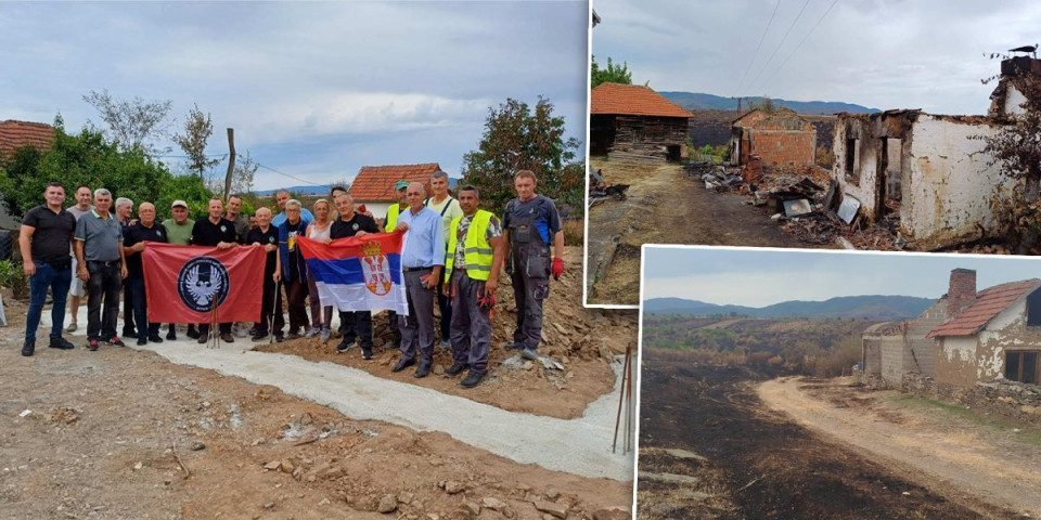 Humanost na delu: Veterani pomažu oštećenima u požaru (FOTO)