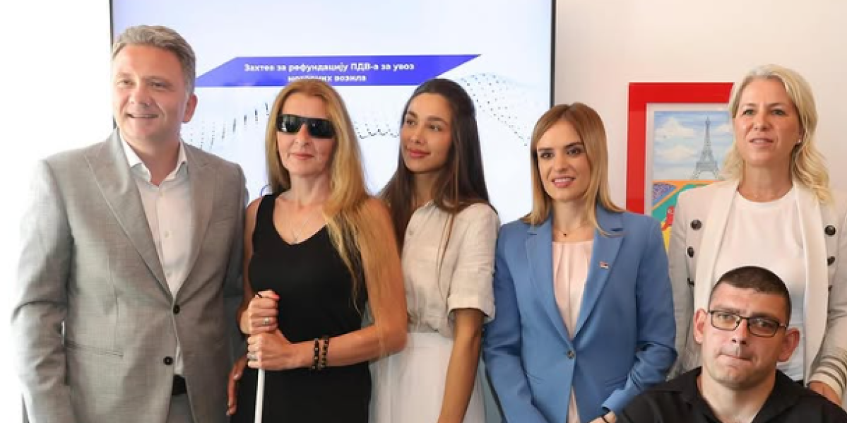 Nova elektronska usluga za osobe sa invaliditetom: Mogućnost elektronskog refundiranja PDV na uvezeno vozilo