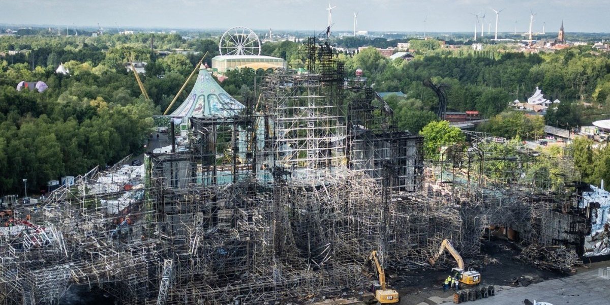 Prve slike bine koju je požar uništio: Organizatori poručuju: "Tomorrowland" će se ipak održati