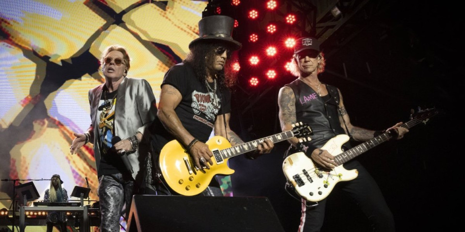 Još sedam dana do koncerta Guns n' Roses u Beogradu! Legendarni bend stiže na Ušće 18. jula u punom sastavu, uz specijalne goste Public enemy