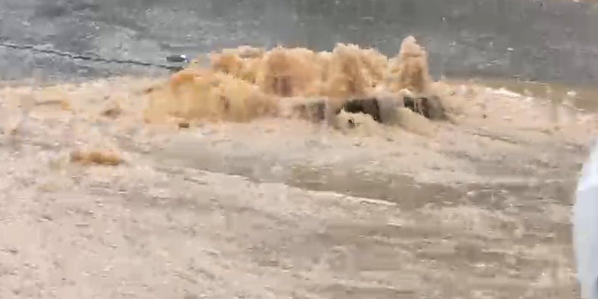 Potop na putu u Novom Pazaru