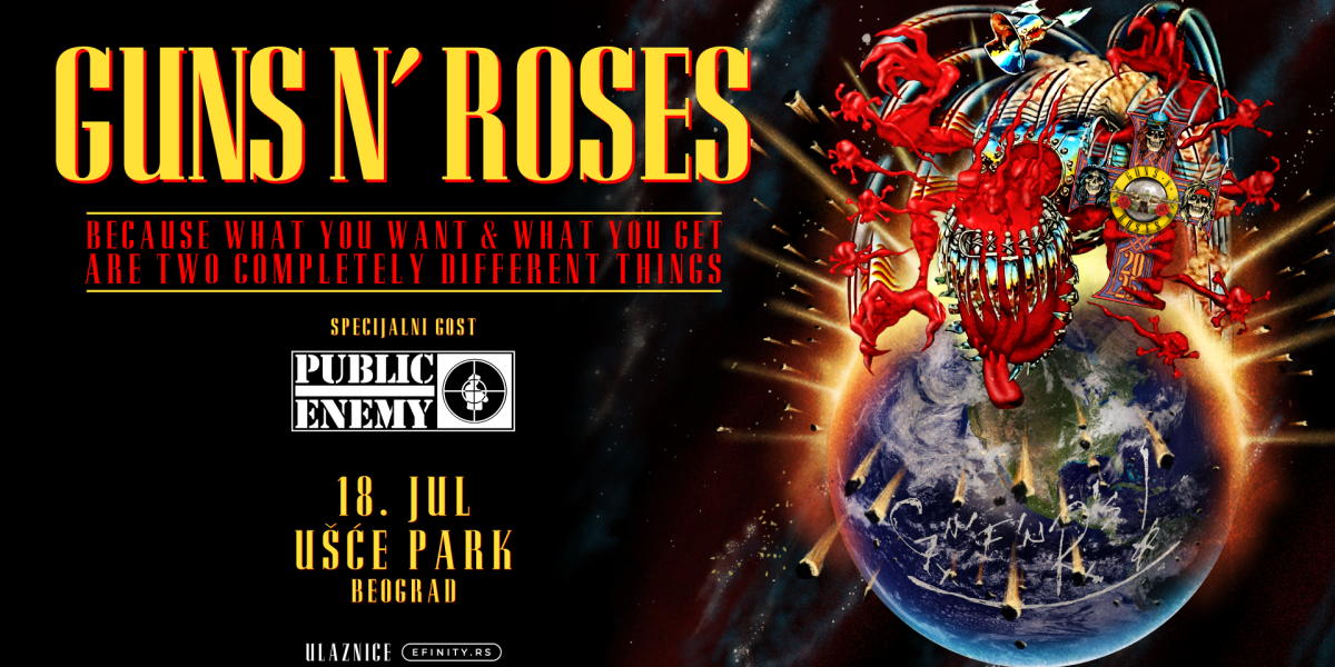 Konačno! Guns N’ Roses večeras na Ušću: Spektakl koji se ne propušta