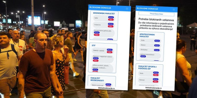 Nakon što već mesecima parališu fakultete, blokiraju ispite, maltretiraju građane i glume revolucionare bez cilja, sada studenti-blokaderi imaju sajt za donaciju hrane.