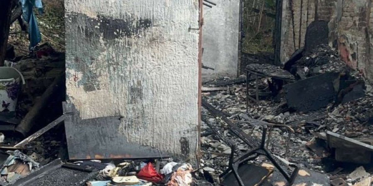 Da se  nije spasila poptuno bi izgrela 