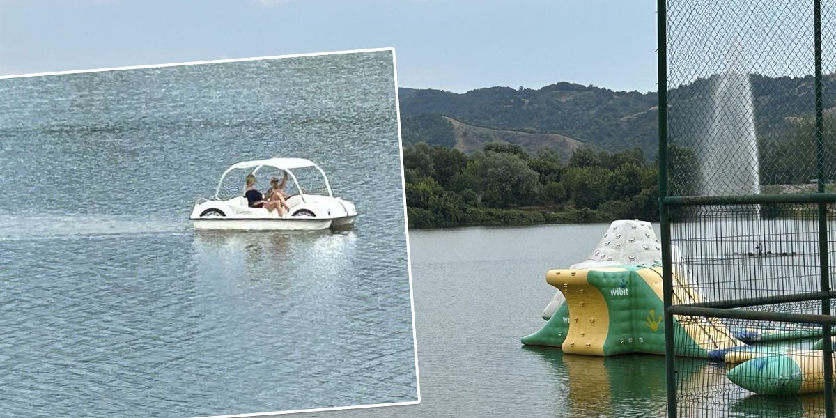 Propade dan na ovom jezeru: Pljušti kiša, a evo šta rade oni (VIDEO)