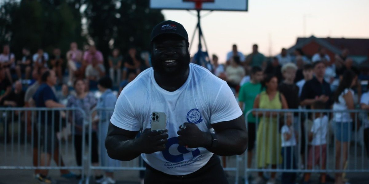 Evan Nana iz Gane, vicešampion