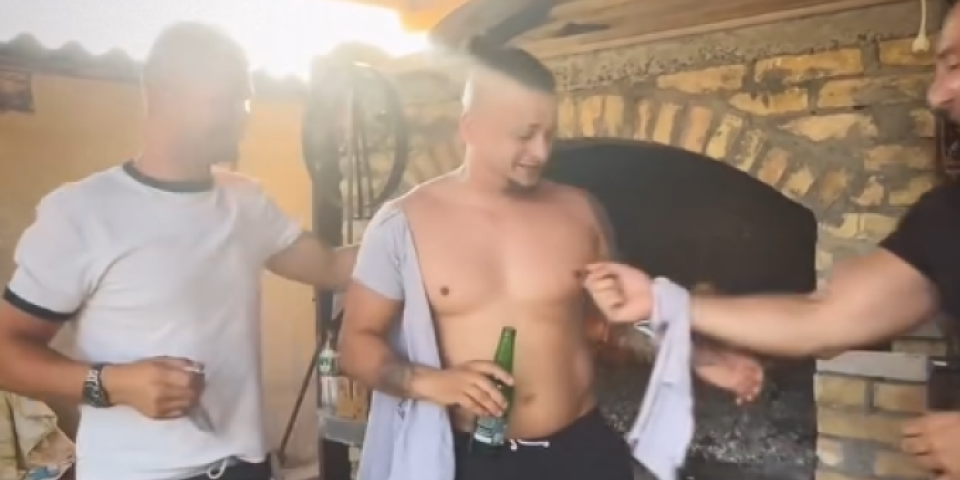 Pijan i uplakan slavi rođenje ćerke - Tata postao pre šest meseci, a dete još nije ni video (VIDEO)