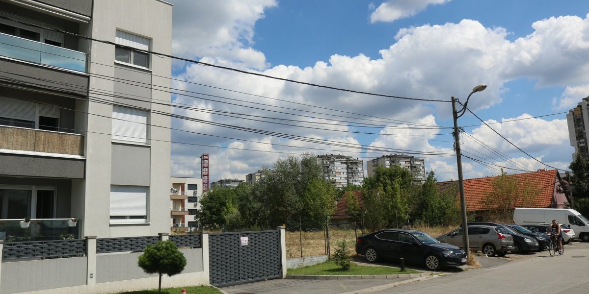 Plac na kojem se nalazila vila u Šilerovoj