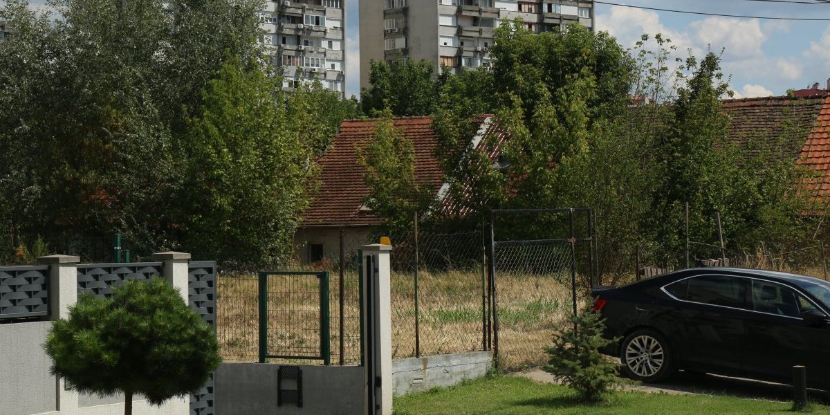 Plac na kojem se nalazila vila u Šilerovoj