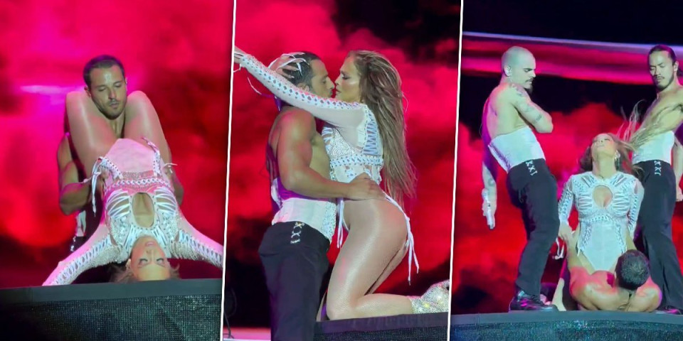 (VIDEO) Simulirala seks sa trojicom: Pevačica u vreloj akciji uzbudila publiku, ovaj prizor će vas zapaliti