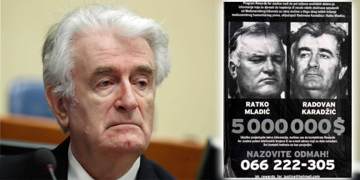 Ko je uzeo nagradu od 5 miliona dolara? Hapšenje Radovana Karadžića i dalje misterija - evo šta se nikako ne uklapa u zvaničnu priču