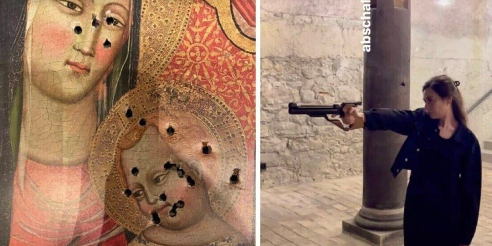(FOTO) Albanka pucala u Isusa i Bogorodicu, sada je čeka pakao: Stiže zaslužena kazna za skandalozan čin