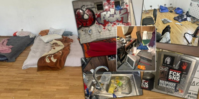 U Studentskom kulturnom centru (SKC) u Beogradu od ponedeljka je otvorena izložba pod nazivom “Pogled u budućnost - kada bi blokade pobedile Srbiju”.