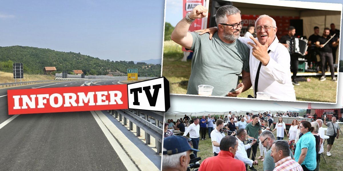 Veliko narodno veselje na Informer TV, slavimo otvaranje auto-puta: Najbolji pevači, trubači, vo na ražnju i cisterne piva