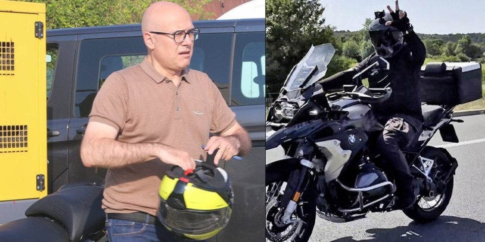 Vučević seo na motor i krenuo ka Požegi: "Idem kod Vučka na žurku!" - poručio predsednik SNS i seo na dvotočkaša (VIDEO)