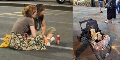Srbiju su danas obišle jezive fotografije koje pokazuju šta su zgubidani prethodnih meseci uradili unutar zgrade Studentskog kulturnog centra (SKC) u srcu Beograda, i umesto da se pokriju ušima i nestanu, dvadesetak njih se večeras okupilo ispred tog objekta i teroriše građane.