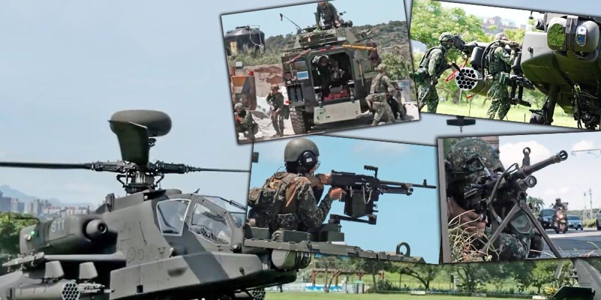 (VIDEO) Sedam miliona Tajvanaca pobeglo u skloništa: Rat sa Kinom samo što nije - u toku dosad neviđene pripreme za sukob