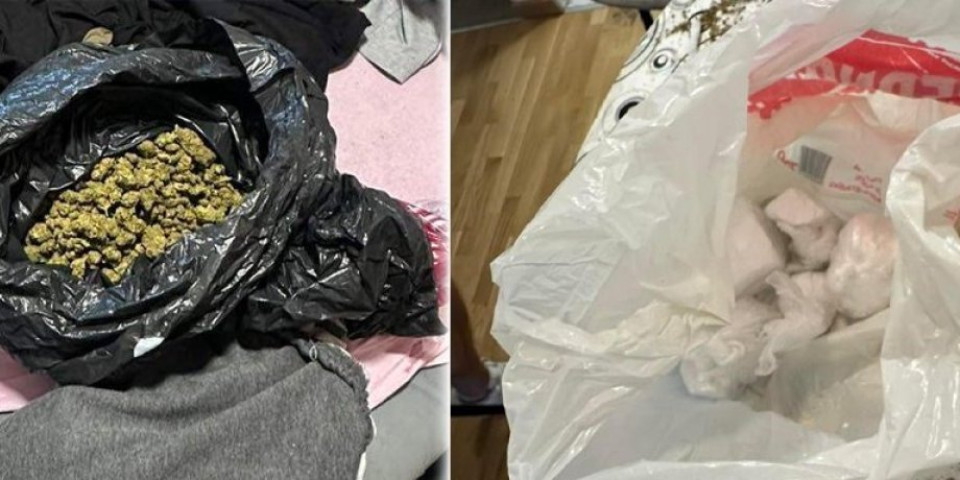 Zaplena narkotika: Uhapšen muškarac iz Novog Sada (FOTO)