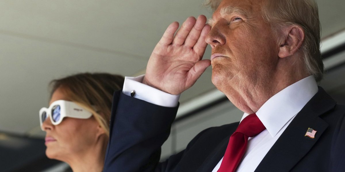 Melanija i Donald Tramp