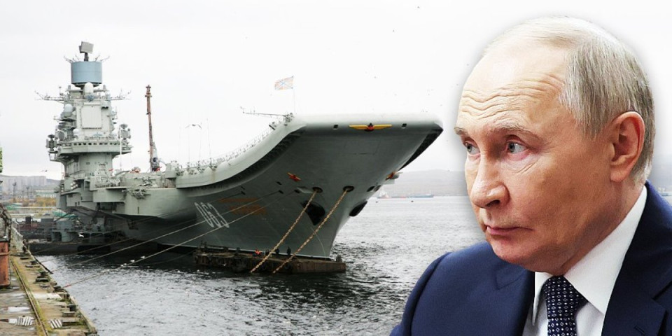 Uništen poslednji ruski nosač aviona! Potpuni slom za Moskvu: Putin ostao bez simbola moći, mornarica osakaćena