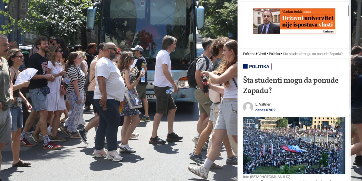 Kmetovi! Slugerajska svest zgubidana: Blokaderi se uvlače Zapadu, za narod ih baš briga