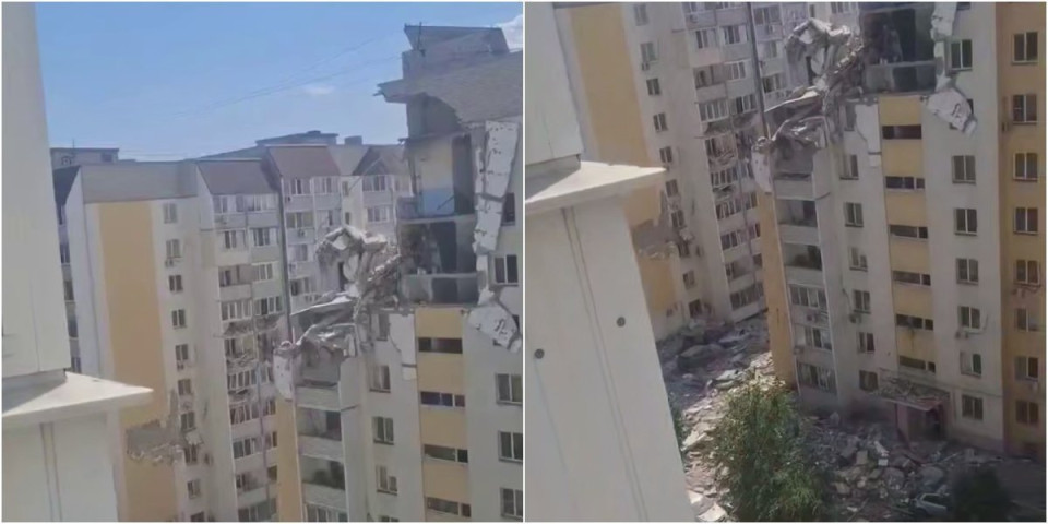 (VIDEO) Monstruozna eksplozija raznela zgradu! Strava i užas u Rusiji, ima mrtvih - jezivi snimci stižu sa lica mesta