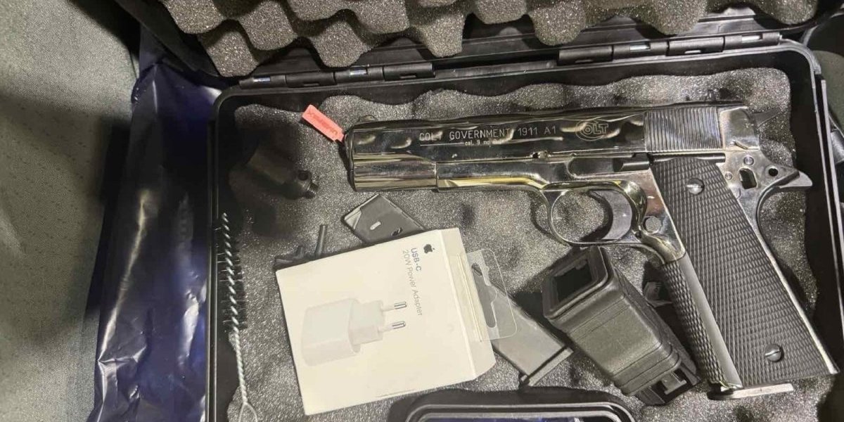 Uhapšen suvozač BMW na Horgošu: Pokušao da prenese pištolj i gomilu municije