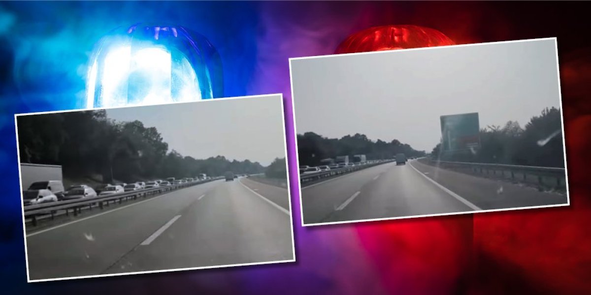 Lančani sudar kod Smedereva: Automobili se ne pomeraju (VIDEO)