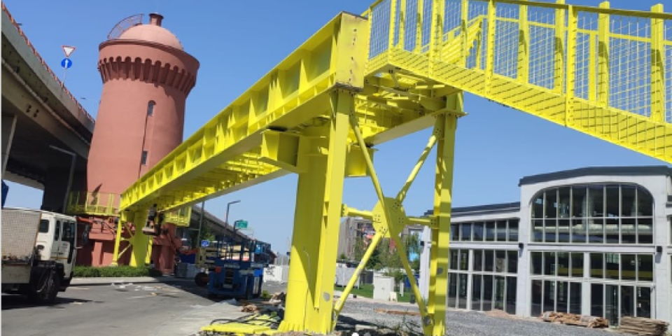 Nova pešačka pasarela: Evo kada se zvanično otvara