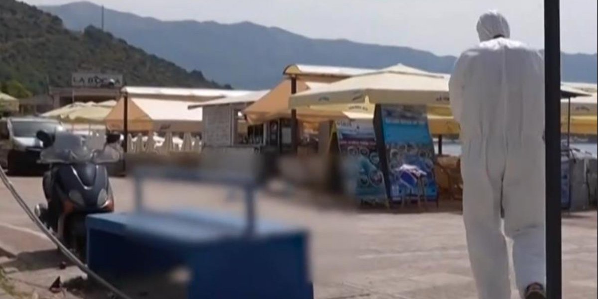 Mesto zločina u Budvi