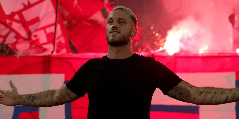 Arnautović došao do severa i pozdravio "delije": Emotivno veče na "Marakani" (FOTO GALERIJA)