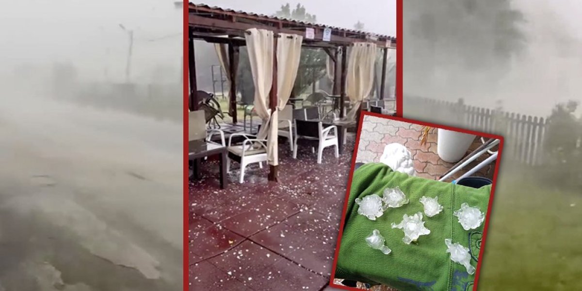 Nevreme protutnjalo kroz Srbiju - Stravični snimci, nije se video prst pred okom (FOTO/VIDEO)