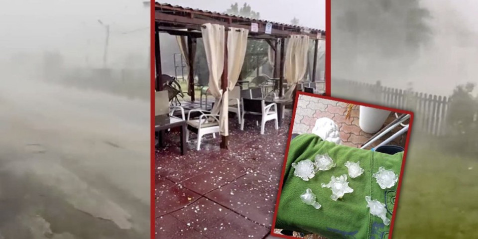 Nevreme protutnjalo kroz Srbiju - Stravični snimci, nije se video prst pred okom (FOTO/VIDEO)