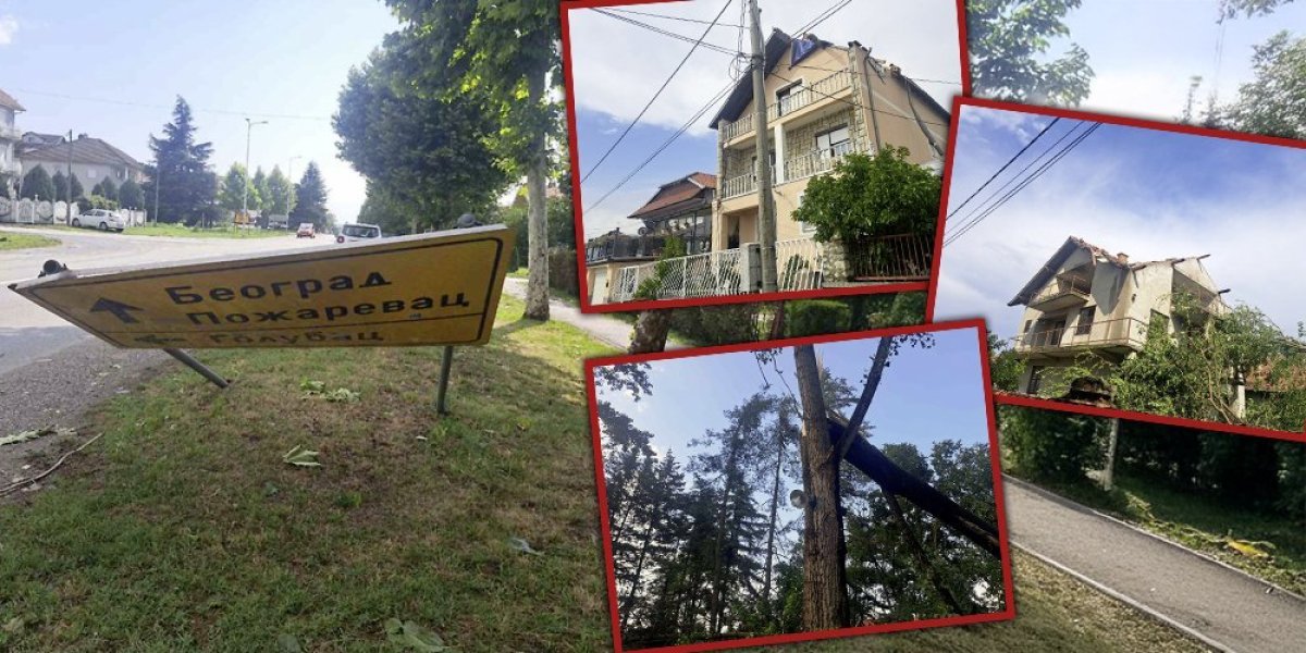 Troje povređeno u kampu na Srebrnom jezeru: Drvo zgužvalo kamp kućice